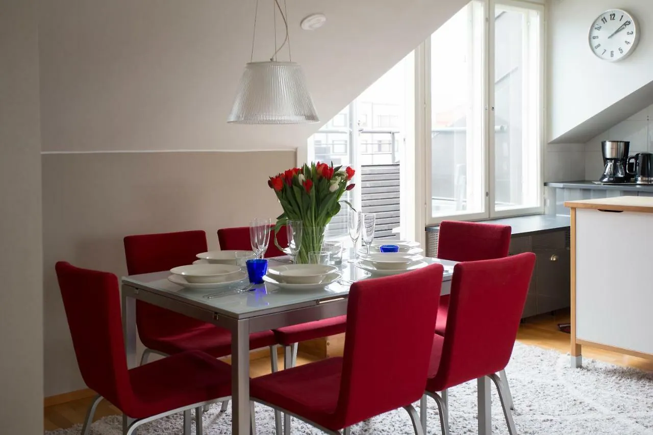 2Ndhomes 2Br City Center Penthouse With Balcony And Sauna Helsinki Finlandia